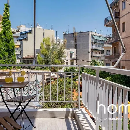 Apartment Adorable Homm Koukaki Flat Arvali Str 4ppl *